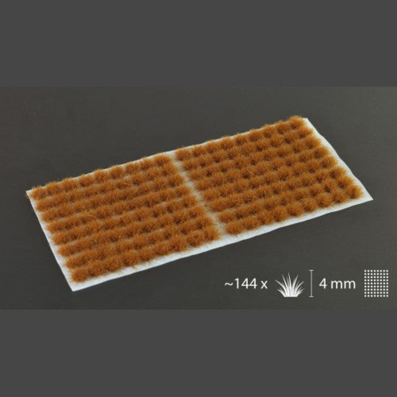 Gamers Grass - 4mm Tufts - Brown (Small)