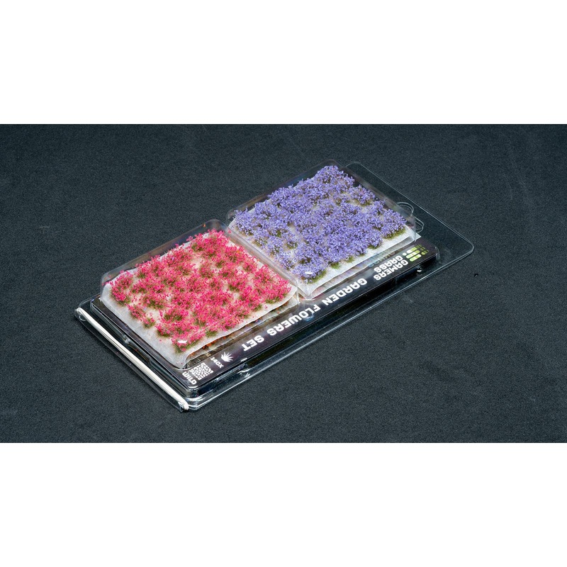 Gamers Grass - Tuft Set - Garden Flowers (Wild)