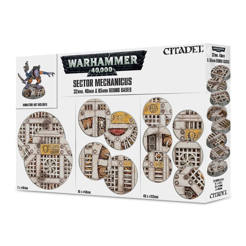 GW - Warhammer 40k Sector Mechanicus: Industrial Bases  (66-95)