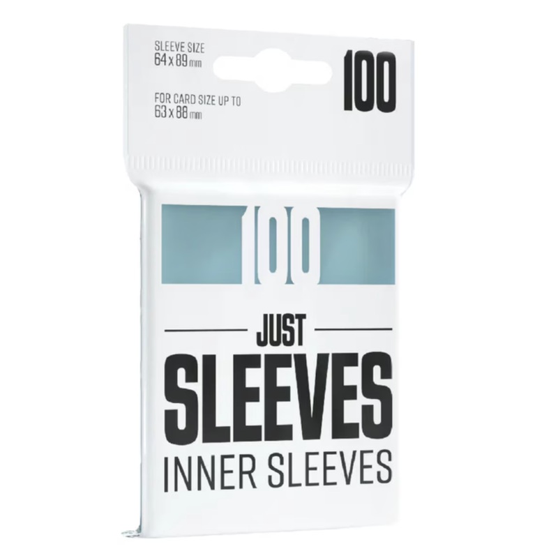 Just Sleeves - Inner Sleeves: 64mm x 89mm (100)
