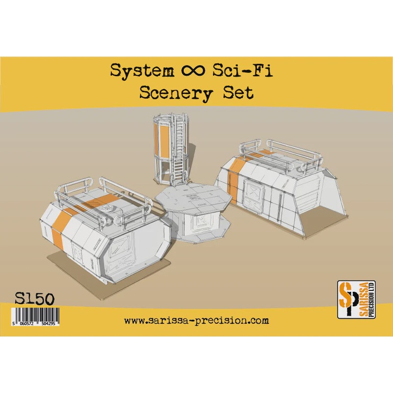 Sarrisa Precision - Sci Fi Scenery Set (S150)