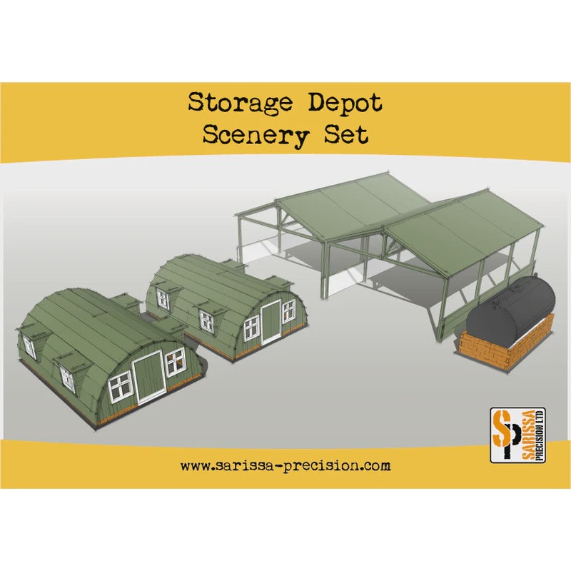 Sarrisa Precision - Storage Depot Scenery Set (N152)