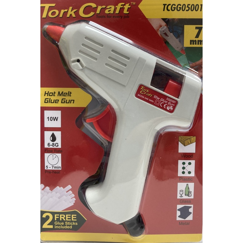 Tork Craft - Glue Gun 10W 220v 7mm