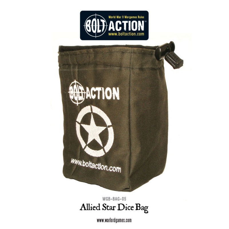 Warlord - Bolt Action  Dice Bag - Allied Star