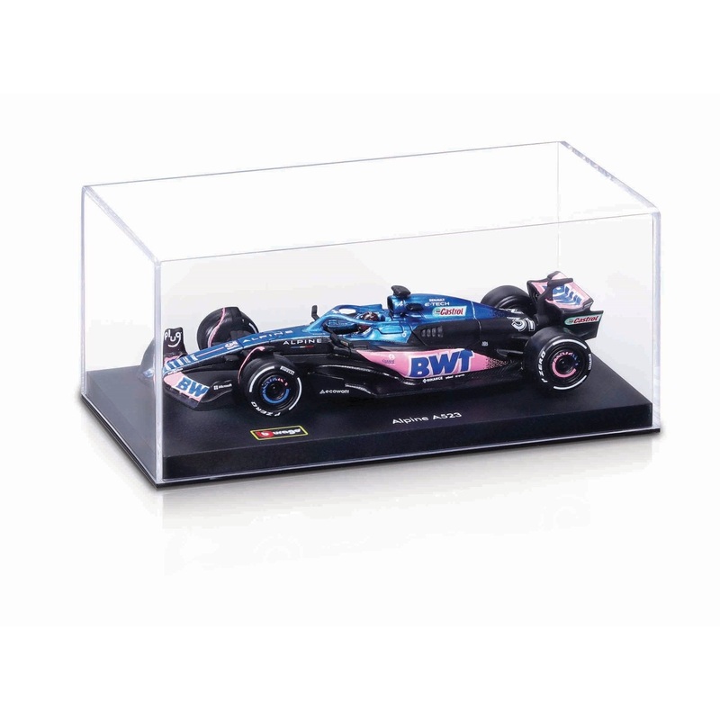 Burago - 1/43 BWT Alpine F1 A523 2023 w/ Helmet (Asst)