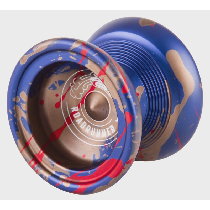 Duncan - Roadrunner - Blue w/ Red & Gold Acid Wash