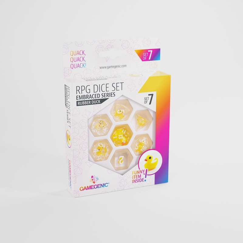 GameGenic - RPG Dice Set - Embraced Series - Rubber Duck