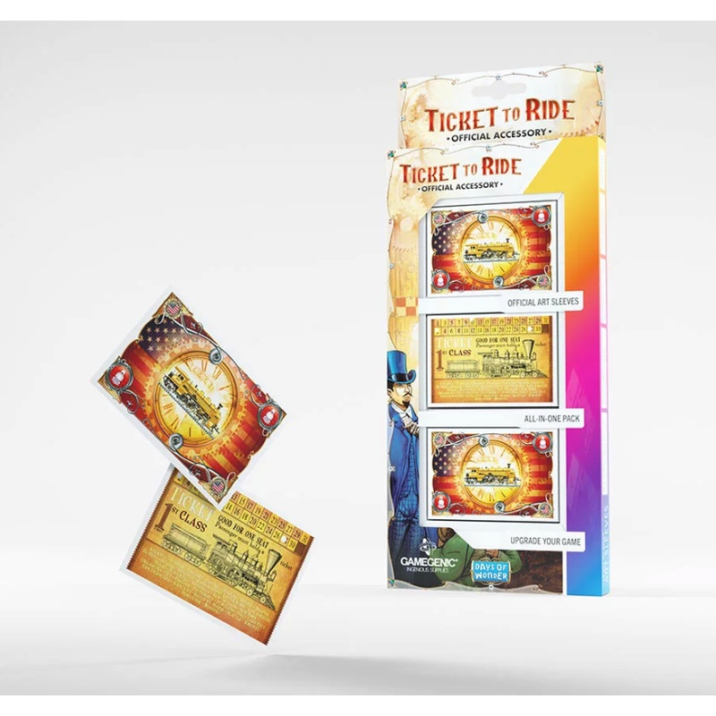 GameGenic - Ticket to Ride US Art Sleeves