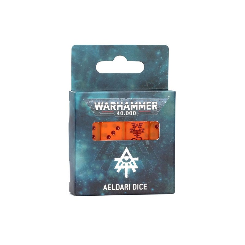 GW - Warhammer 40k Aeldari Dice (46-75)