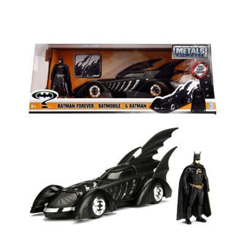 Jada - 1/24 Batman Forever & Batmobile 1995 (Hollywood Rides)