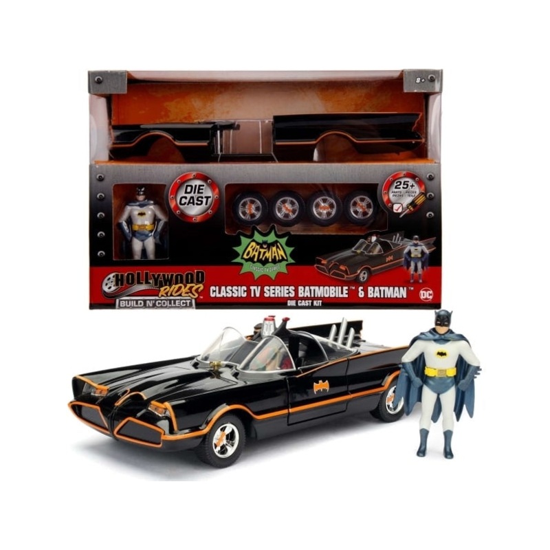 Jada - 1/24 Classic TV Series Batman & Classic Batmobile