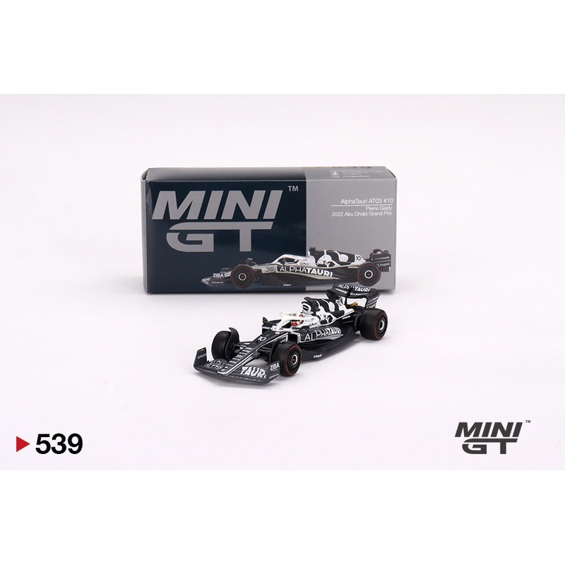 Mini GT - 1/64 AlphaTauri AT03 #10 Pierre Gasly 2022 Abu Dhabi Grand Prix