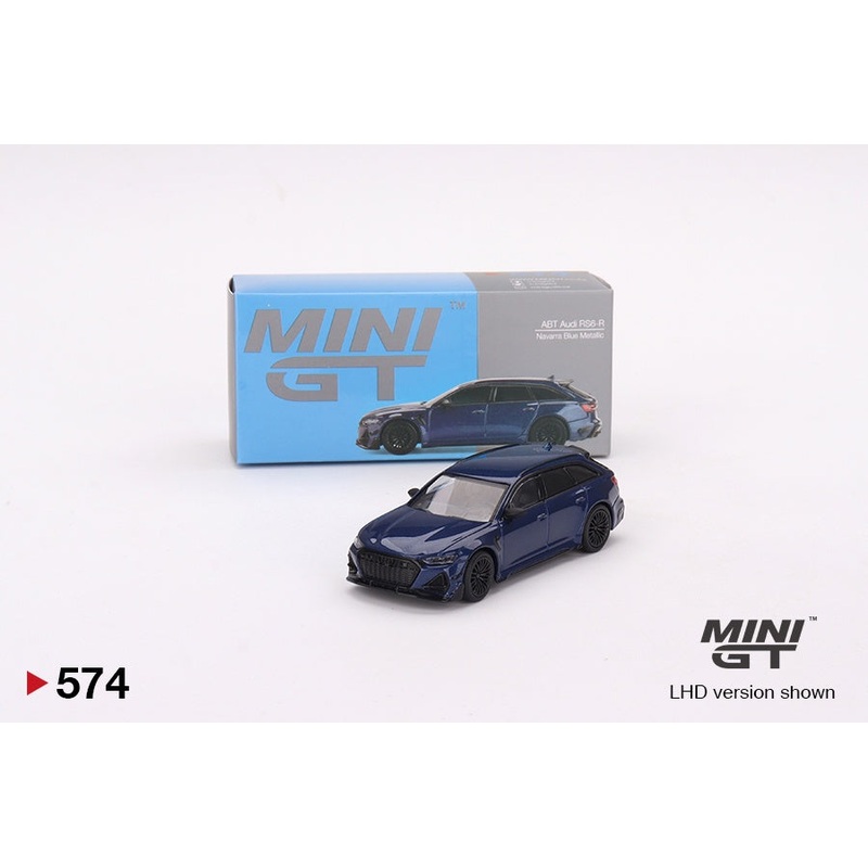 Mini GT - 1/64 Audi RS6-R Navara (Blue Metallic)