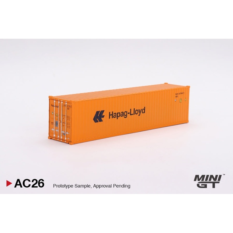 Mini GT - 1/64 Dry Container 40' "Hapag-Lloyd"