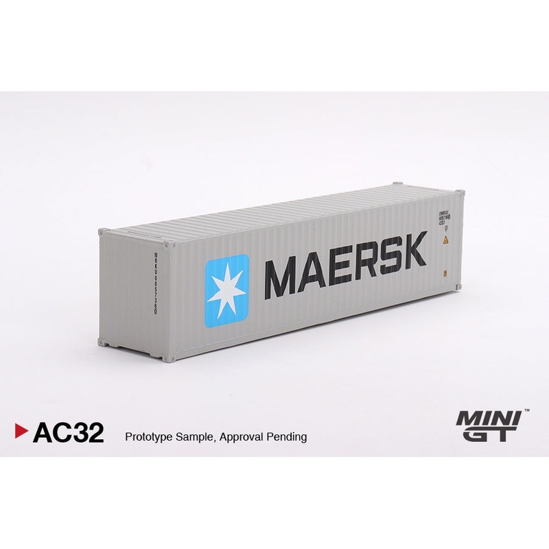 Mini GT - 1/64 Dry Container 40' "Maersk"