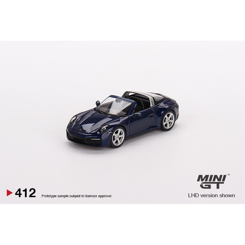 Mini GT - 1/64 Porsche 911 Tagara 4S (Blue Metallic)