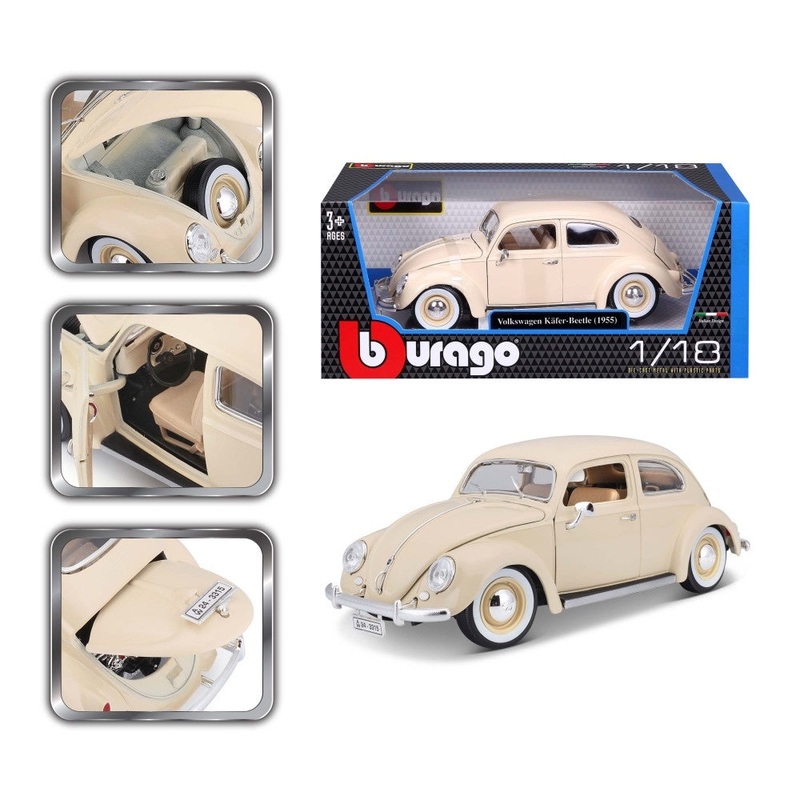 Burago - 1/18 VW Beetle 1955