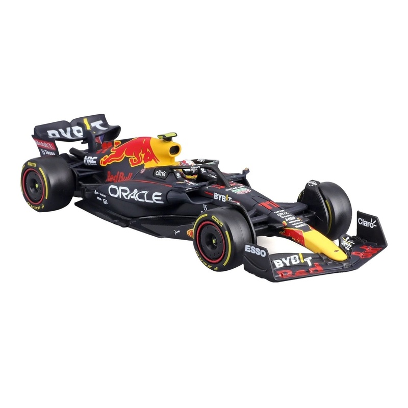 Burago - 1/24 Red Bull F1 RB18 2022 - #11 w/ Driver Figure Helmet