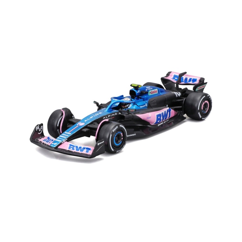 Burago - 1/43 BWT Alpine F1 2023 w/ Helmet & Case (#10 P. Gasly)