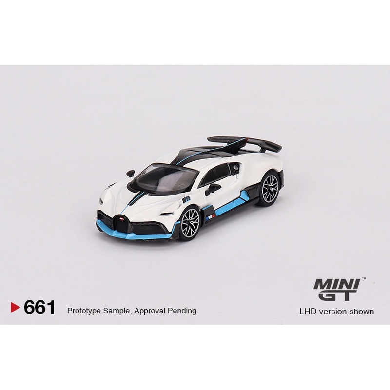 Mini GT - 1/64 Bugatti Divo (White)