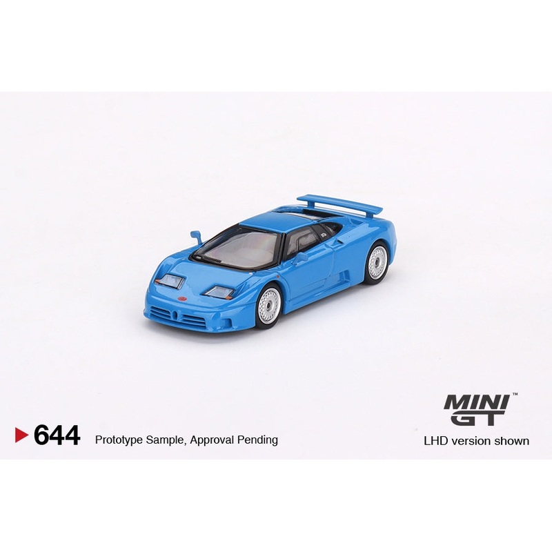 Mini GT - 1/64 Bugatti EB110 GT (Blu Bugatti)