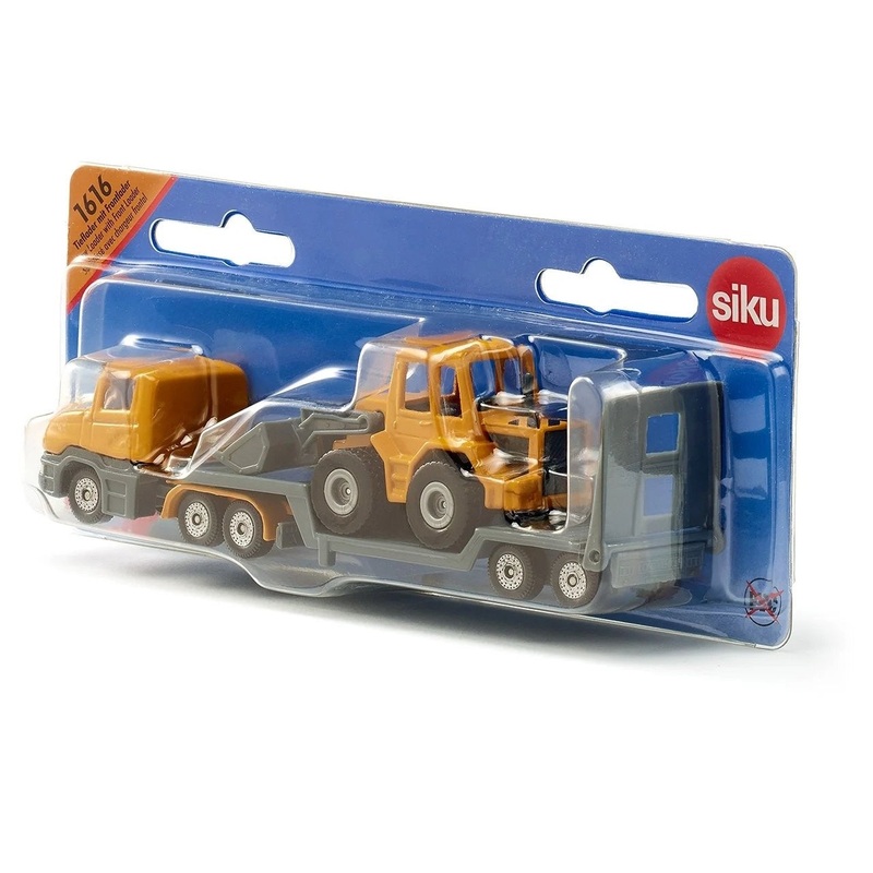 Siku - Low Loader w/ Front Loader