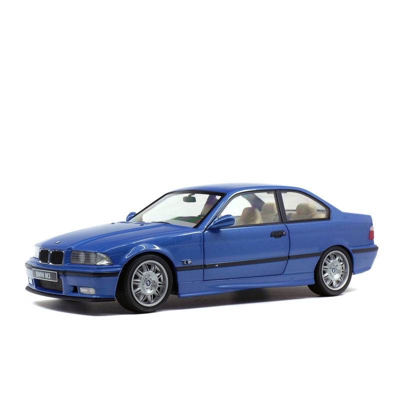 Solido - 1/18 Bmw E36 M3 Coupe Blue Estoril 1990