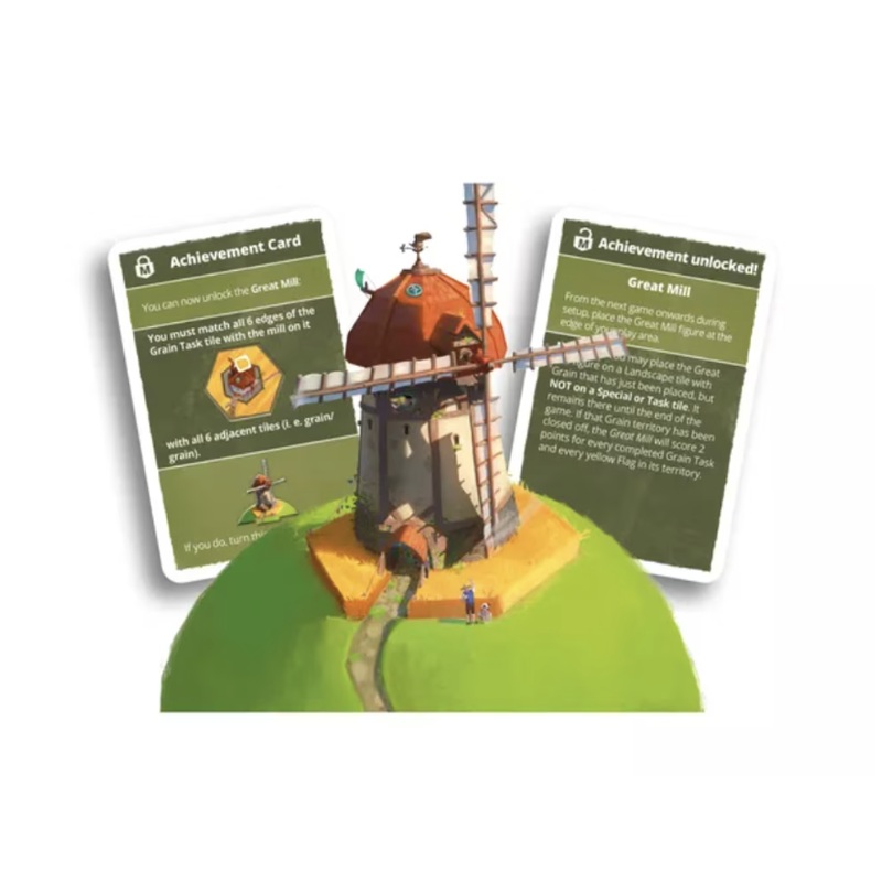Dorfromantik  The Board Game - Great Mill Mini-Expansion