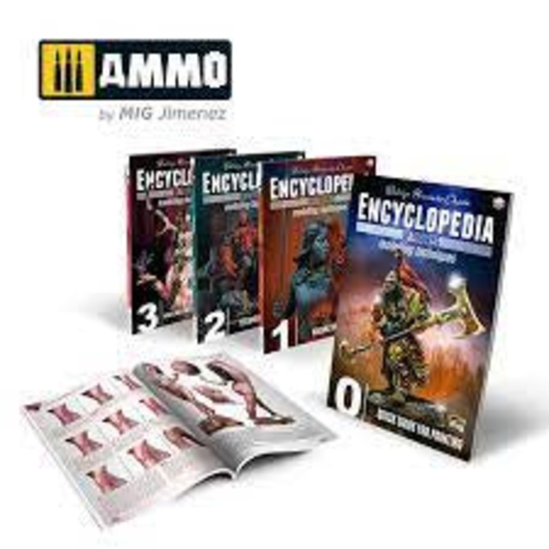 Encyclopedia Of Figures Modelling Techniques - Complete Set