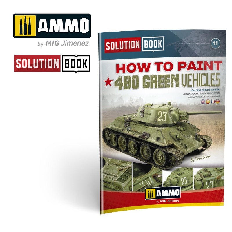 How to Paint 4BO Green Vehicles - Solution Book