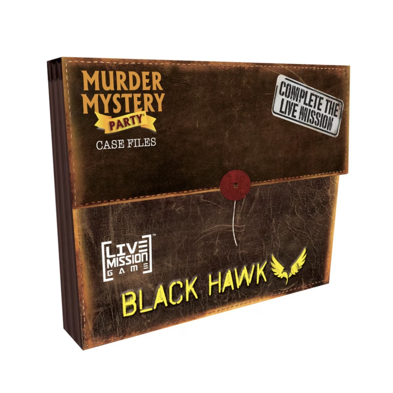 Murder Mystery Party Case Files - Mission Black Hawk
