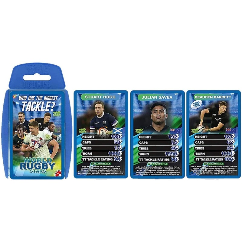 Top Trumps - World Rugby Stars - Who Has The Biggest Tackle