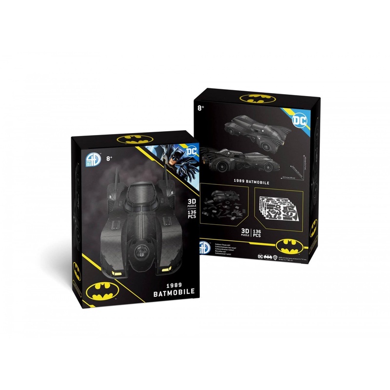 4D - Batman 1989 Car (136pcs) (3D)