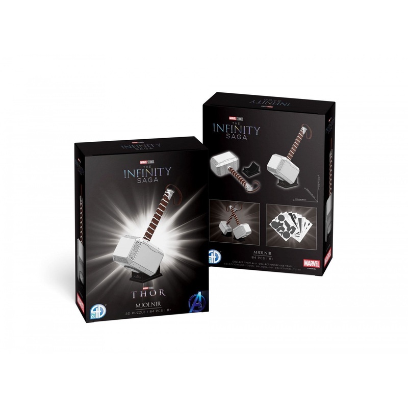 4D - Marvel THOR Hammer (84pcs) (3D)