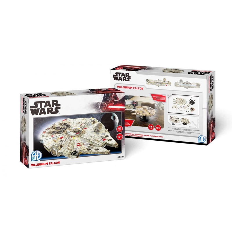 4D - Star Wars Millennium Falcon (216pcs) (3D)