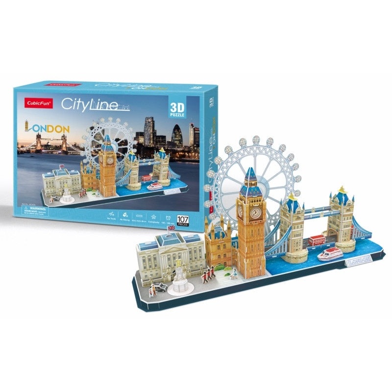 Cubic Fun - City Line London (107pcs) (3D)