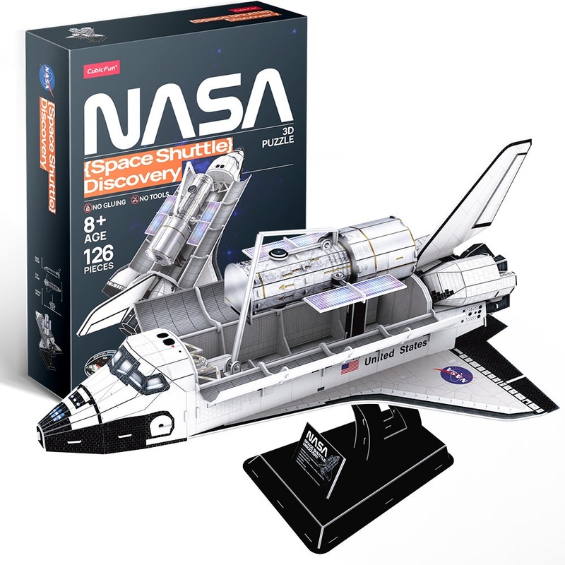 Cubic Fun - NASA Space Shuttle Discovery (127pcs) (3D)