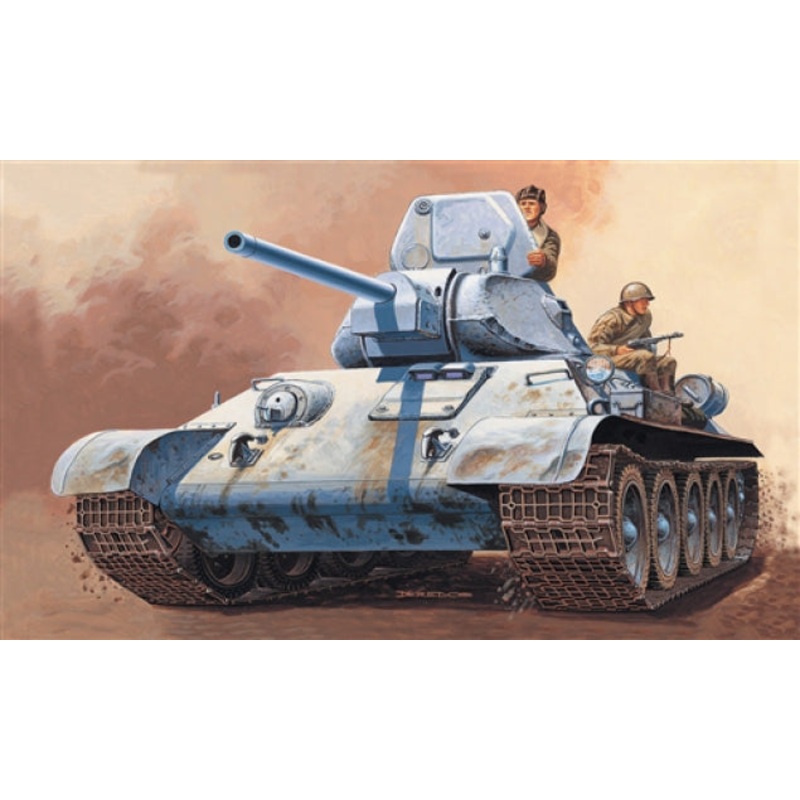 Italeri 1/72 T34/76 RUSSIAN TANK 7008