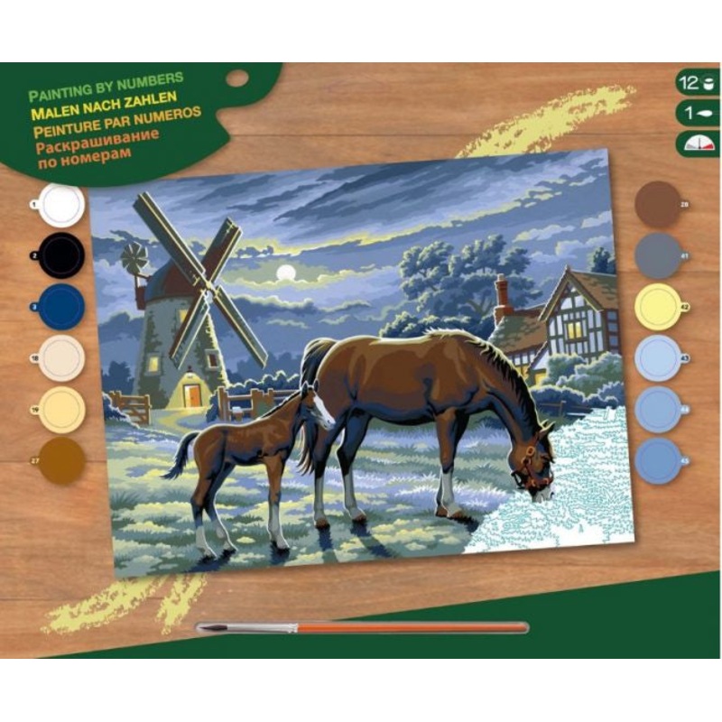 KSG - Paint By Numbers Senior - Evening Pasture