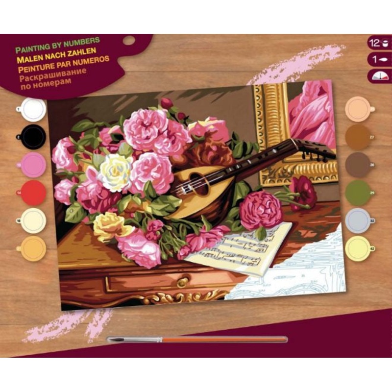 KSG - Paint By Numbers Senior - Romantic Bouquet