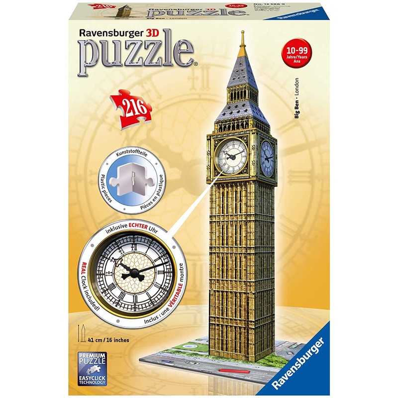 Ravensburger - Big Ben with Clock (216pcs) (3D)