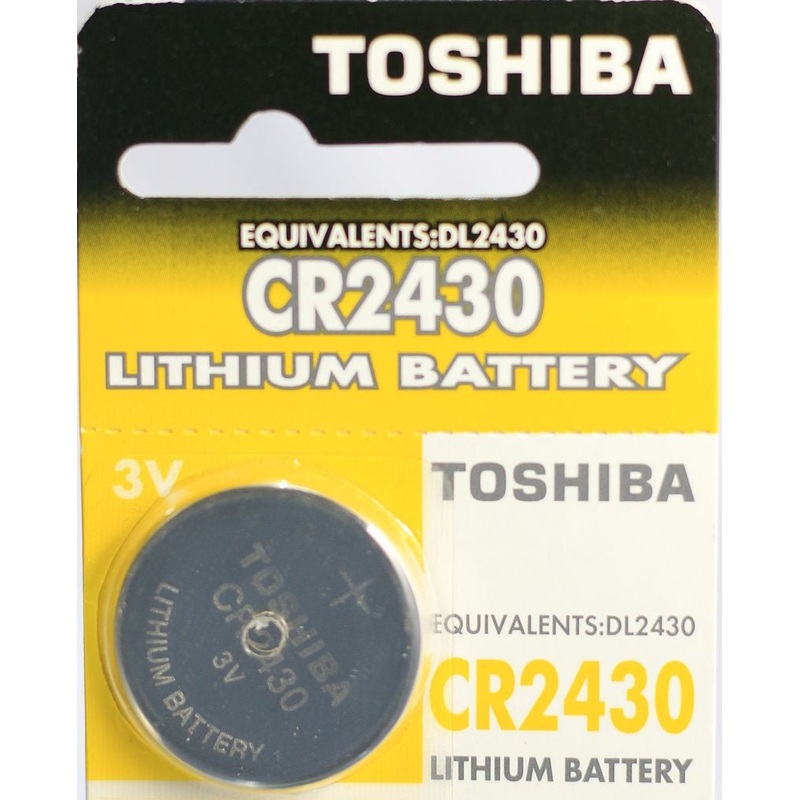 Toshiba - CR2430 3V Lithium Coin Battery (1)