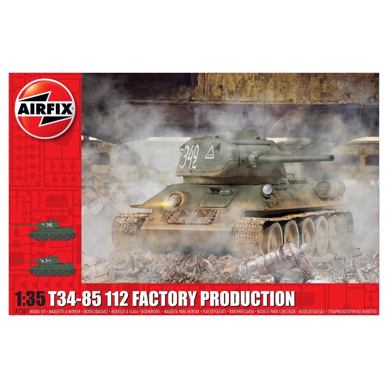 Airfix 1/35 T34/85 112 Factory Production A1361