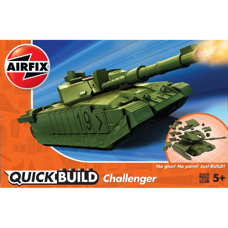 Airfix QUICK BUILD Challenger Tank J6022