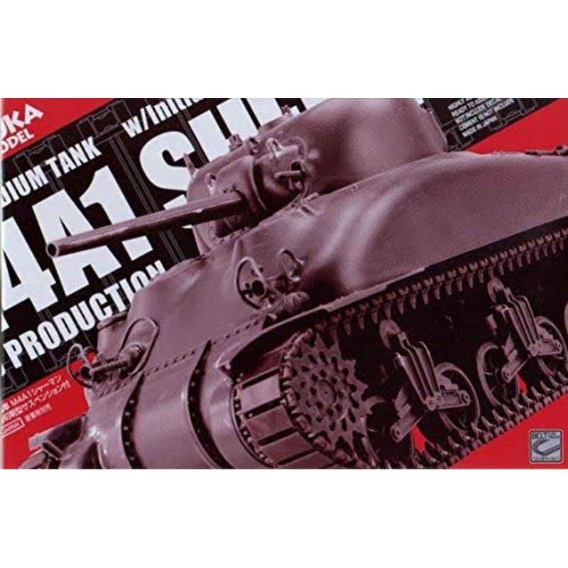 Asuka 1/35 Asuka M4A1 Sherman Mid Production with Initial VVSS Susp 35AS001