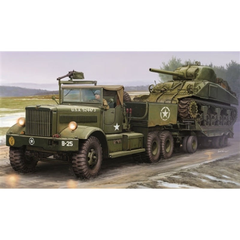 I Love Kit 1/35 M19 US Army Tank Transporter Soft Top Cab 63502