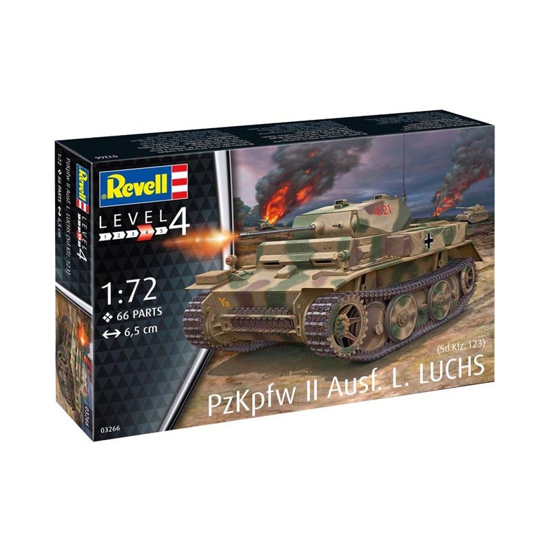 Revell 1/72 PzKpfw II Ausf. L. Luchs (Sd.Kfz.123) 03266