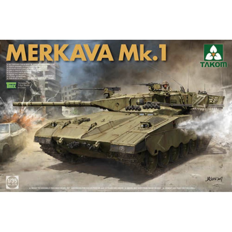 Takom 1/35 Israeli main Battle Tank Merkava 1 02078