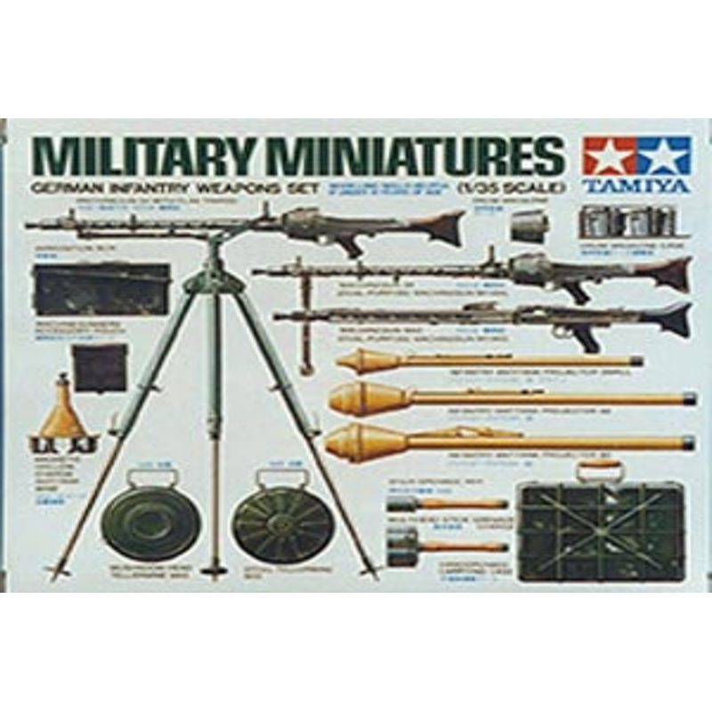 Tamiya 1/35 German Infantry Weapons