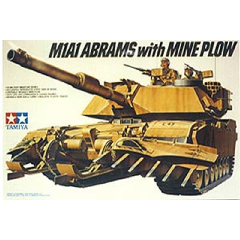 Tamiya 1/35 M1A1 Abrams w/Mine Plough 35158
